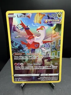 Pokemon TCG SWSH Crown Zenith Latias GG20/GG70 Galarian Gallery Full Art NM! - Image 1