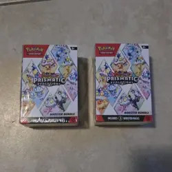Pokemon Prismatic Evolutions Booster Bundle 6 packs English- bundle of 2 boxes - Image 1