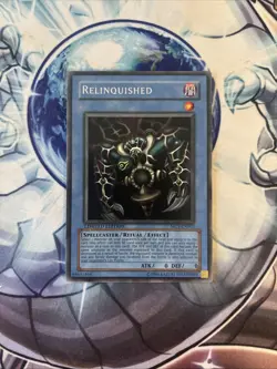 (MC1) Yu-Gi-Oh! TCG Relinquished #MC1-EN003 Limited Edition Secret Rare LP - Image 1