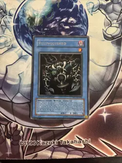 (66) Yu-Gi-Oh! TCG Relinquished #MC1-EN003 Limited Edition Secret Rare MP - Image 1