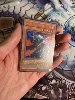 (A3) Yu-Gi-Oh Vampire Lord DCR-000 Dark Crisis 1st Edition LP - Image 2