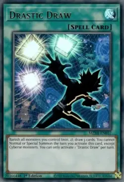 Yugioh! Drastic Draw - MZMI-EN037 - Ultra Rare - 1st Edition Near Mint, English - Image 1