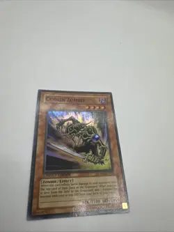 Yu-Gi-Oh! TCG Goblin Zombie CRMS-ENSE2 Super Rare Limited Edition Lighlty Played - Image 3