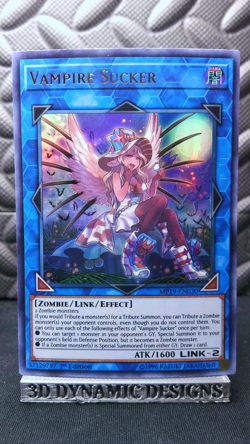 | Yugioh Vampire Sucker MP19-EN030 1st Ultra 2019 Gold Sarcophagus Tin NM/M 🔥 | - Image 1