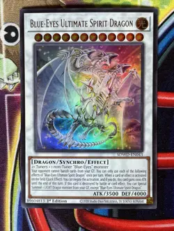 Yugioh Blue-Eyes Ultimate Spirit Dragon SDWD-EN043 Single - Image 1