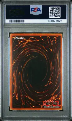 2003 Yu-Gi-Oh! Luster Dragon Magician's Force MFC Unlimited Super Rare PSA 5 - Image 2
