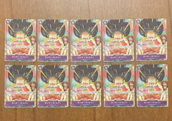 One Piece Card Game JP 10x Monkey D Luffy Bandai Card Games Fest 25-26 OP07-073 - Image 1