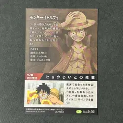 S4225 Monkey D. Luffy GR HOLO Japanese One Piece Wafer Card - Image 2