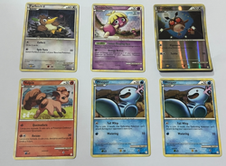 Lot of 6x Heartgold & Soulsilver Pokemon Cards TCG Farfetch'd 19 Smoochum 30/123 - Image 1