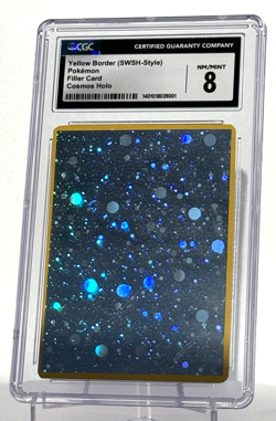 Pokemon Prototype Filler Card - Cosmos Holo 🔥CGC 8🔥 ULTRA RARE 💎 - Image 1