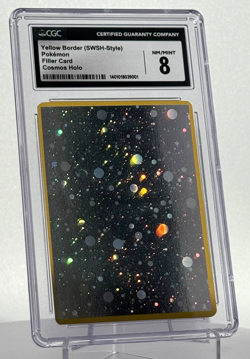Pokemon Prototype Filler Card - Cosmos Holo 🔥CGC 8🔥 ULTRA RARE 💎 - Image 3
