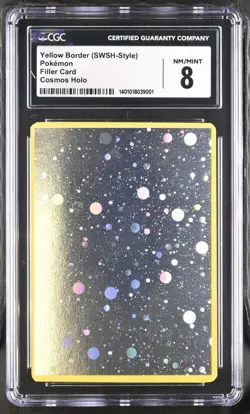 Pokemon Prototype Filler Card - Cosmos Holo 🔥CGC 8🔥 ULTRA RARE 💎 - Image 4
