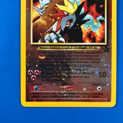 Pokemon Card - Entei #34 Black Star WOTC Movie Promo Reverse Holo LP/MP+ - Image 3