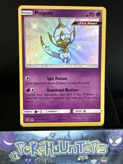 Pokemon Card Poipole SV19/SV94 Hidden Fates Shiny Near Mint - Image 1