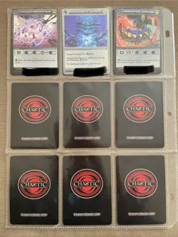 Chaotic Cards Alliances Unravelled Lot of 12 FOIL Rares - Image 2