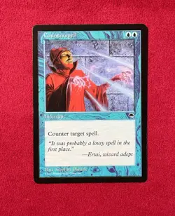 Counterspell - Tempest Vintage Magic The Gathering MTG 90’s Classic TMP - Image 1