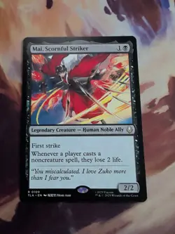 MTG Mai, Scornful Striker Normal NM Avatar: The Last Airbender Magic 109 - Image 1