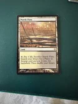 MtG Marsh Flats: Zendikar LP ACTUAL PHOTOS! - Image 1
