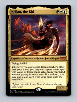 Kellan, the Kid Outlaws of Thunder Junction Non-Foil MTG NM - Image 1