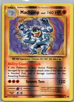 Machamp 59/108 Reverse Holo XY - Evolutions - Pokemon Card - NM - Image 1