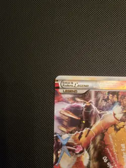 Entei & Raikou Legend (bottom) 91/95 Unleashed Holo Pokemon TCG - Image 3