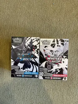 Pokemon Prismatic Evolutions, Mega Evolution, White Flare Booster Bundle Lot etc - Image 3