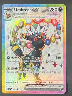Umbreon ex SVP176 Sv: Scarlet & Violet Promo Cards Holo Pokemon Black Star - Image 1