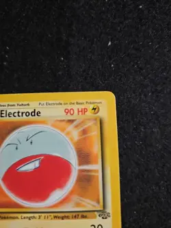 Pokemon TCG Jungle Electrode 18/64 Unlimited Regular Rare LP - Image 3