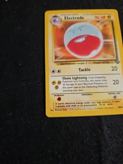 Pokemon TCG Jungle Electrode 18/64 Unlimited Regular Rare LP - Image 5