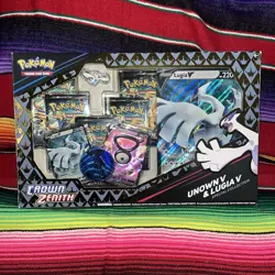 Pokemon TCG: Crown Zenith - Lugia V & Unown V Special Collection BOX - READ DESC - Image 1