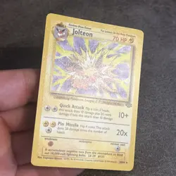 Pokemon TCG: 1999 Jungle Unlimited Jolteon 20/64 Rare LP+ - Image 2