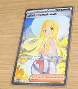 Pokemon TCG Lillie's Determination Mega Evolution 184/132 SIR English MINT - Image 1