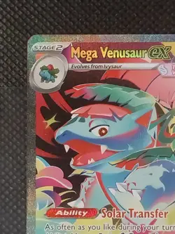 Pokemon TCG ME1 Lot Of 2-Mega Venusaur Ex 177 & 003 (SIR, Double Rare) - Image 3