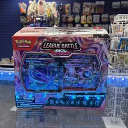 IN HAND SEALED BOX Team Rocket's Mewtwo Ex League Battle Deck Pokemon TCG - Image 1