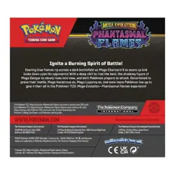 Pokemon TCG ME Phantasmal Flames Booster Box 36 Pack Sealed. - Image 3