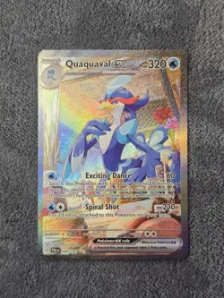Quaquaval ex 260/193 SIR SV: Paldea Evolved Pokemon TCG NM - Image 1