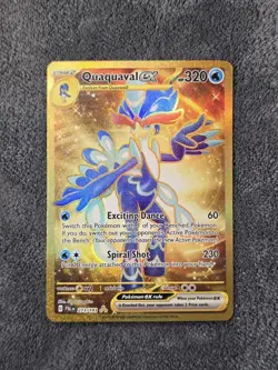 Quaquaval ex 273/193 Hyper Rare SV: Paldea Evolved Pokemon TCG NM - Image 1