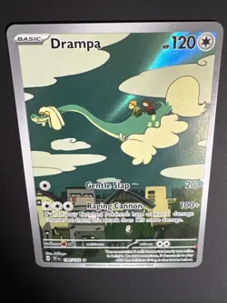Pokemon Drampa 184/162 SV05: Temporal Forces Illustration Rare Holo NM - Image 3
