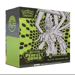 Pokemon TCG: Mega Evolution Perfect Order Pokemon Center ETB PRESALE - Image 1