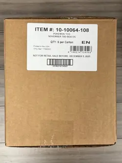 Pokemon TCG Mega Kangaskhan ex Collection Box Case 6x - Brand New Factory Sealed - Image 1