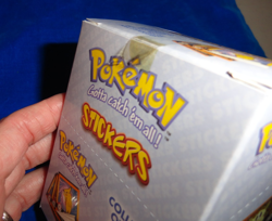 1999 Nintendo Artbox Pokemon Stickers Pack Box of 30 Factory Sealed Packs 601139116206 - Image 5