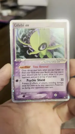 Pokemon TCG Celebi ex 17/17 Ultra Rare POP Series 2 Holo - Image 2