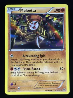 Meloetta 85/162 - Pokemon TCG XY-BREAKthrough - Holo Rare (NM) - Image 1
