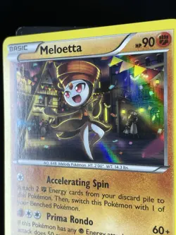Meloetta 85/162 - Pokemon TCG XY-BREAKthrough - Holo Rare (NM) - Image 2