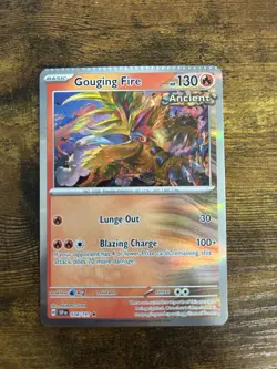 Pokemon TCG Gouging Fire 038/191 Crimping Error! NM Condition! See Description! - Image 1