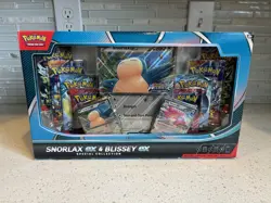Sealed Pokemon Snorlax Ex & Blissey Ex Special Collection 8 Booster Pack Box - Image 1
