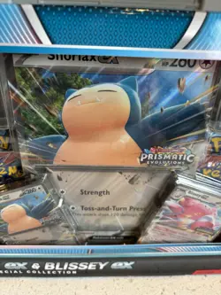 Sealed Pokemon Snorlax Ex & Blissey Ex Special Collection 8 Booster Pack Box - Image 2