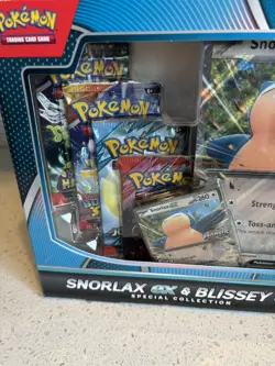 Sealed Pokemon Snorlax Ex & Blissey Ex Special Collection 8 Booster Pack Box - Image 3