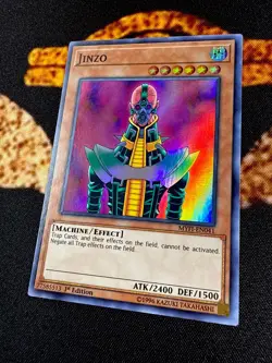 🔥 YUGIOH • JINZO • SUPER RARE • MYFI-EN041 • 1st EDITION • NM 🔥 - Image 3