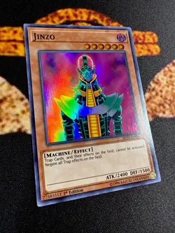 🔥 YUGIOH • JINZO • SUPER RARE • MYFI-EN041 • 1st EDITION • NM 🔥 - Image 4